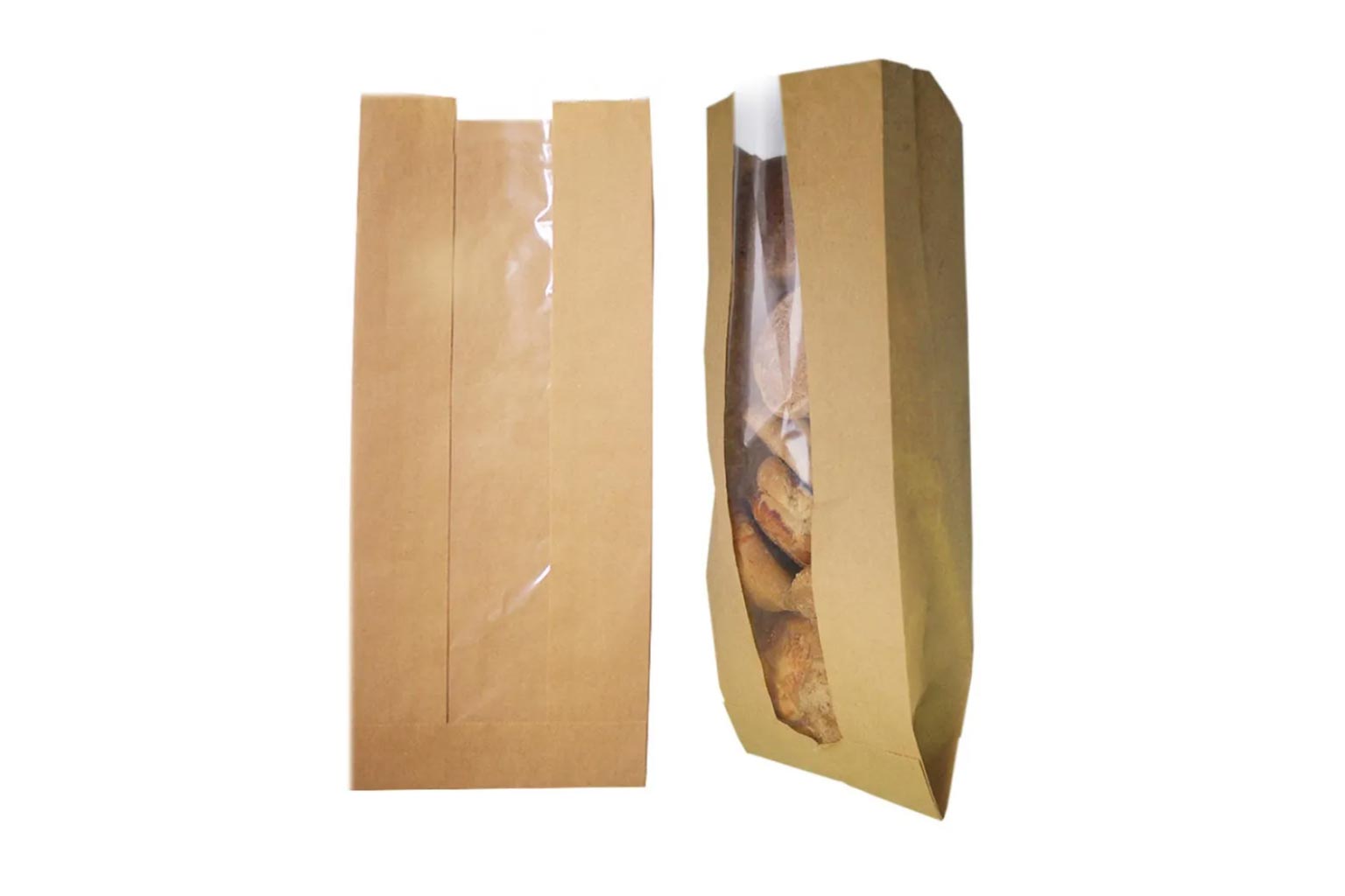 Хартиена торбичка с странични гусети без дъно - Vivona