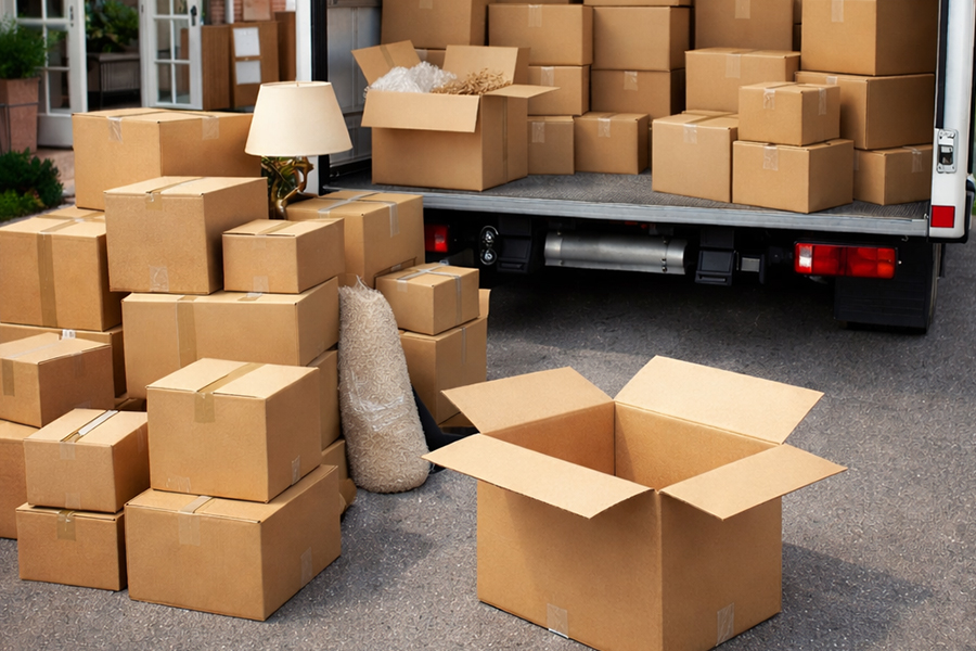 Industrial Kraft Cardboard and Box - Vivona