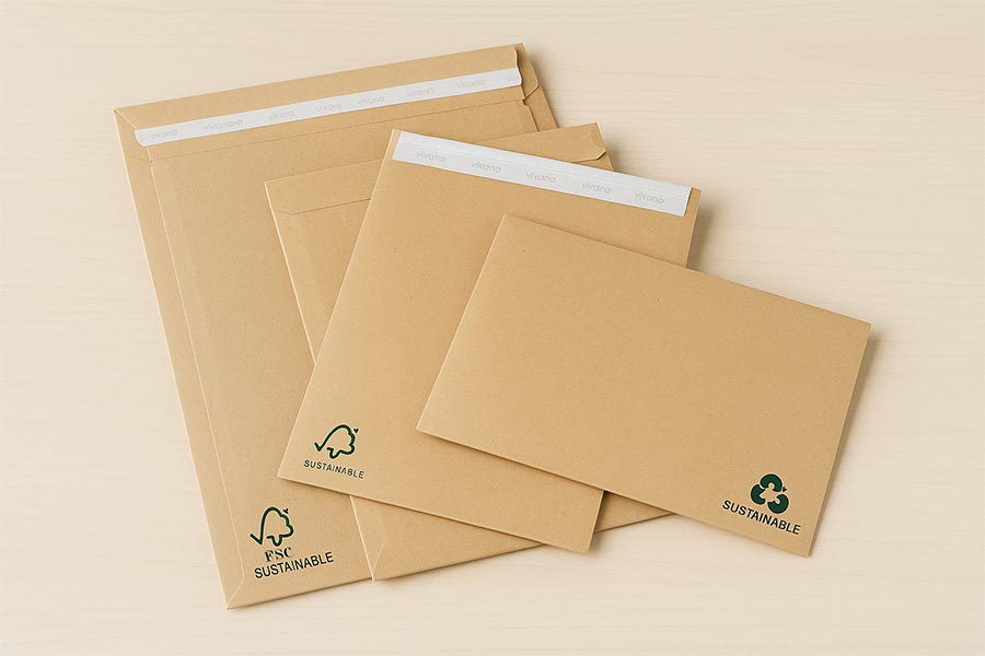 Cardboard Document Shipping Envelope - Vivona