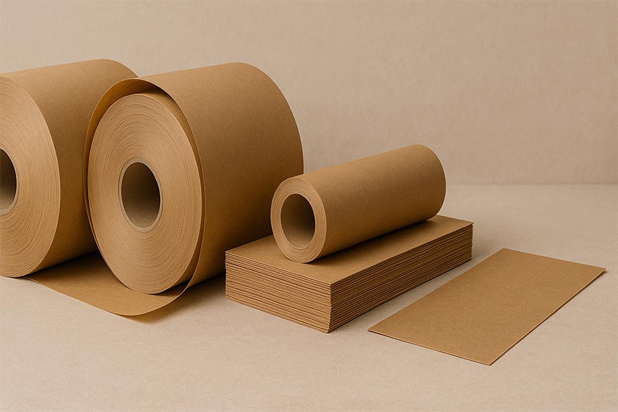 Kraft Reel & Sheet Papers - Vivona